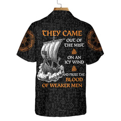 Viking They Came Out Of The Mist Viking Hawaiian Shirt, Viking Shirt Gift For Men And Women - Hyperfavor