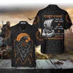 Viking They Came Out Of The Mist Viking Hawaiian Shirt, Viking Shirt Gift For Men And Women - Hyperfavor