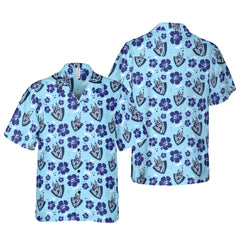 Village Viking Logo Hawaiian Shirt - Hyperfavor