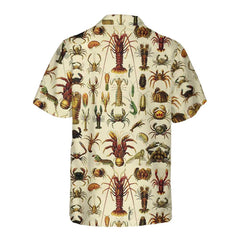 Vintage Lobster And Seafood Lobster Hawaiian Shirt, Lobster Shirt For Men & Women, Cool Gift For Lobster Lover - Hyperfavor