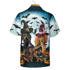 We Are Ready To Go Trick Or Treat Dog Halloween Hawaiian Shirt, Funny Halloween Shirt For Men & Women - Hyperfavor
