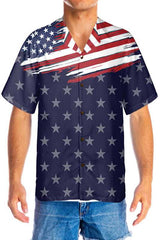 We Will Never Forget Patriot Day Hawaiian Shirt, American Flag 911 Memorial Shirt - Hyperfavor