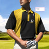 Weekend Forcast Beer And Golf Custom Polo Shirt, Customized Golf Drinking Shirt For Men, Beer Golf Shirt - Hyperfavor