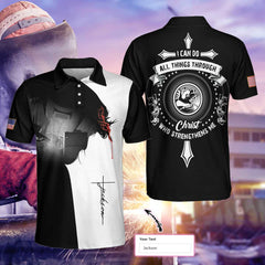 Welder I Can Do All Things Custom Polo Shirt - Hyperfavor