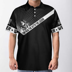 Welder The Man The Myth The Legend Polo shirt - Hyperfavor