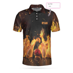 What The Hell 20 Bowling Custom Polo Shirt - Hyperfavor