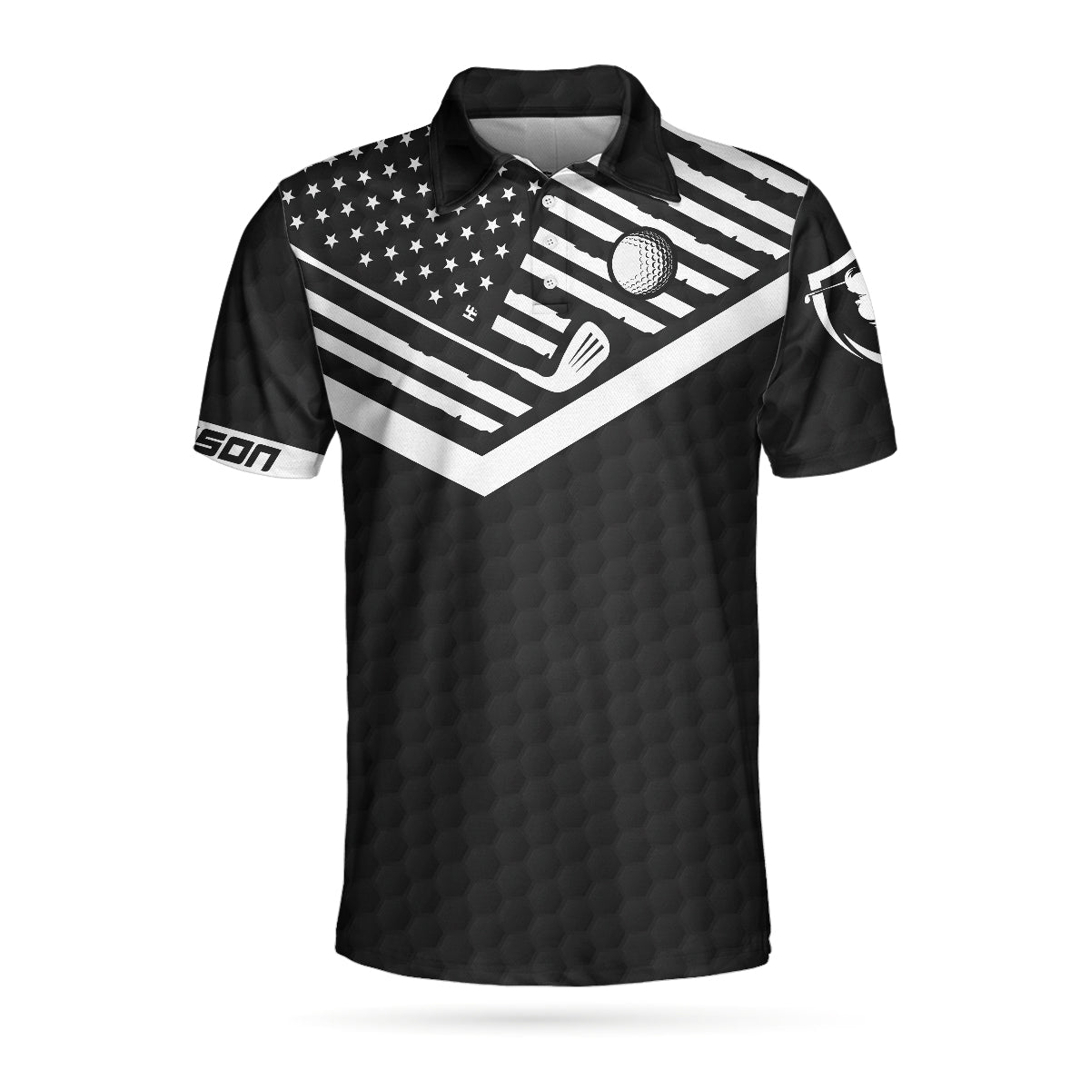 When My Wife Lets Me Play Golf Custom Polo Shirt - Hyperfavor