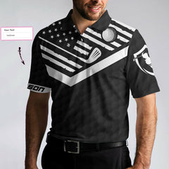 When My Wife Lets Me Play Golf Custom Polo Shirt - Hyperfavor