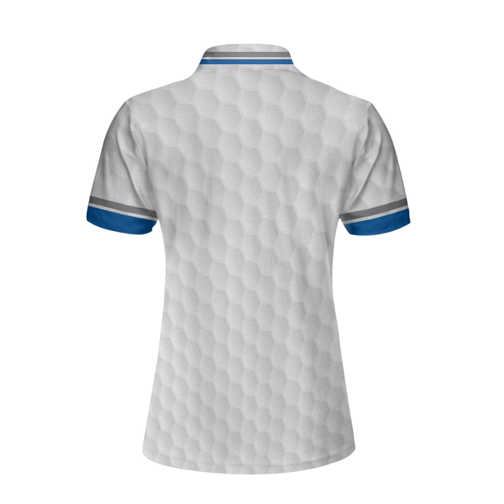 Wolfgang Capital Argyle Pattern With Golf Ball On Tee Custom Shortsleeve Women Polo Shirt - Hyperfavor