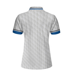 Wolfgang Capital Argyle Pattern With Golf Ball On Tee Custom Shortsleeve Women Polo Shirt - Hyperfavor