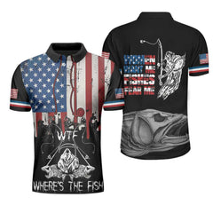 Women Want Me Fishes Fear Me Polo Shirt - Hyperfavor