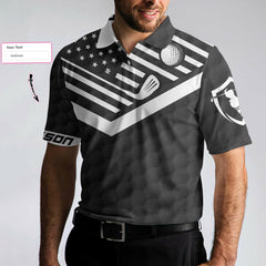 World's Okayest Golfer Custom Polo Shirt - Hyperfavor