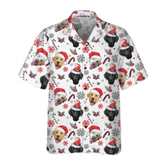 Xmas Labrador Retriever Hawaiian Shirt, Funny Labrador Shirt For Men & Women, Best Christmas Gift - Hyperfavor