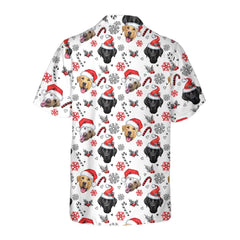 Xmas Labrador Retriever Hawaiian Shirt, Funny Labrador Shirt For Men & Women, Best Christmas Gift - Hyperfavor
