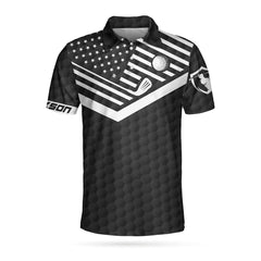 Yes, I Do Have A Retirement Plan I Plan On Playing Golf Custom Polo Shirt - Hyperfavor