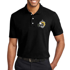You Are My Sunshine Tattoo Skull Sunflower Polo Shirt - Hyperfavor