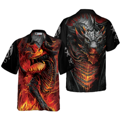 Love Dragon Hawaiian Shirt - Hyperfavor