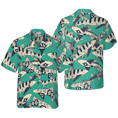 Shark Of The Ocean Hawaiian Shirt - Hyperfavor
