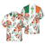 Irish Celtic Cross Shamrock Ireland Proud Hawaiian Shirt - Hyperfavor