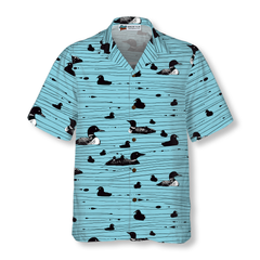 Duck Pattern Hawaiian Shirt - Hyperfavor