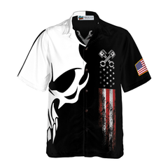 The Real Mechanic Shows Up Hawaiian Shirt - Hyperfavor