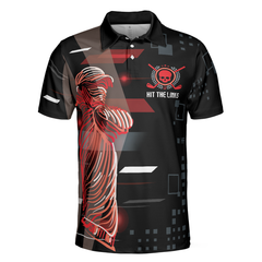Can't Wait To Hit The Links Golf Digital Style Polo Shirt, Modern Skull Polo Shirt, Best Golf Shirt For Men - Hyperfavor