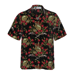 King Of Pirates In Crown Hawaiian Shirt - Hyperfavor