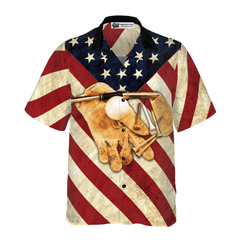 Golf Flag Vintage Hawaiian Shirt - Hyperfavor