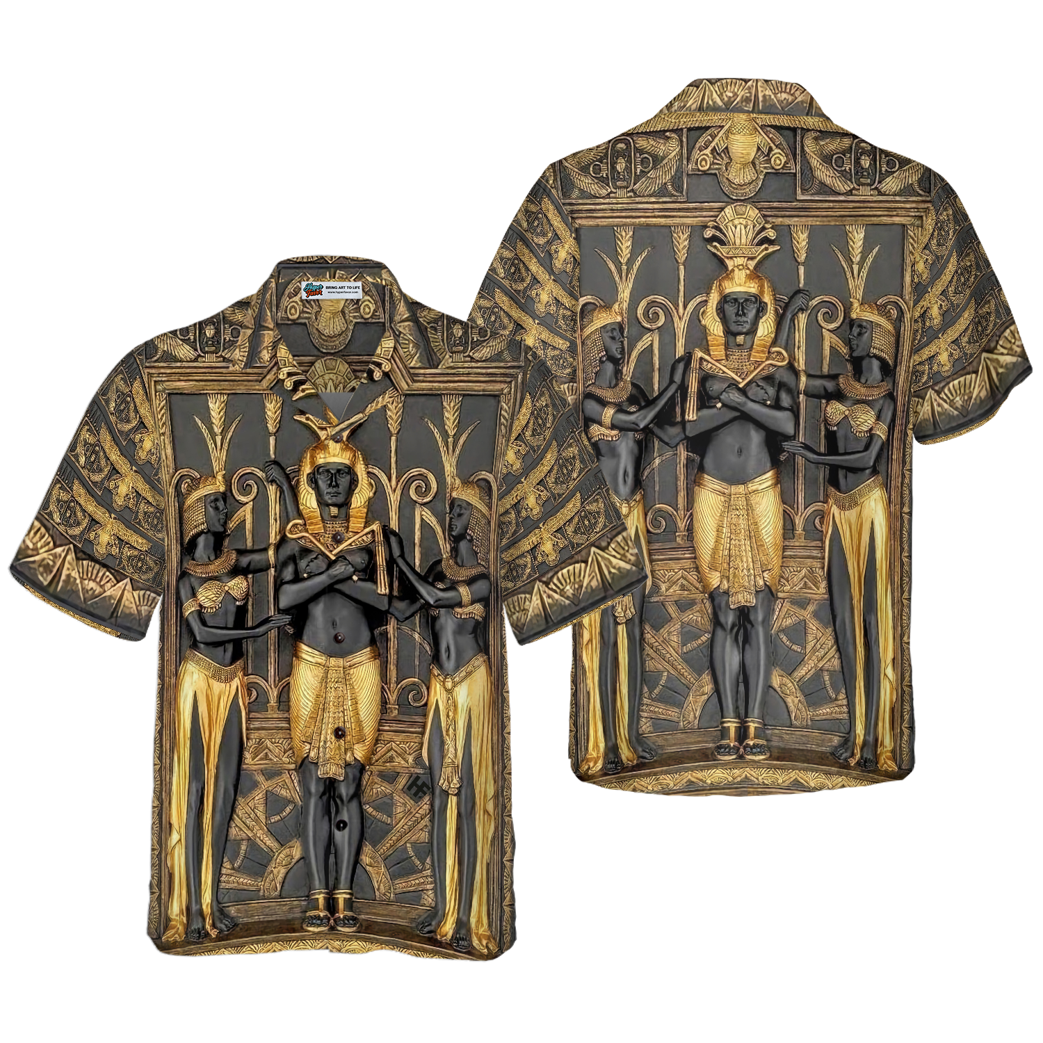 Ancient Egypt Pharaoh Hawaiian Shirt - Hyperfavor