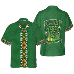 Shamrock And Green Hat Ireland Hawaiian Shirt - Hyperfavor