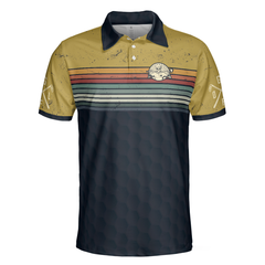 Best Dad By Par Golf Dad Polo Shirt, Plus Size Golfing Polo Style shirt, Best Gift For Golf Addicts Dad - Hyperfavor