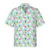 Tropical Pineapple Flamingo Shirt For Men Hawaiian Shirt - Hyperfavor