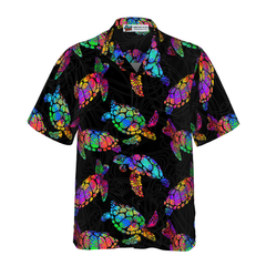 Boho Style Sea turtle Hawaiian Shirt - Hyperfavor