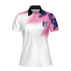 I Know I Play Like A Girl Try To Keep Up Short Sleeve Women Polo Shirt - Hyperfavor