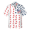 Labrador American Flag Hawaiian Shirt - Hyperfavor