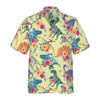 Floral Dinosaurs Hawaiian Shirt - Hyperfavor