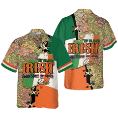 Irish By Blood American By Birth Custom Hawaiian Shirt - Hyperfavor