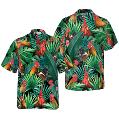 Rooster V2 Hawaiian Shirt - Hyperfavor
