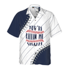Baseball Lover Navy Blue Hawaiian Shirt - Hyperfavor
