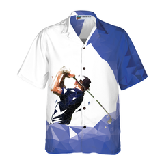 Golf Low Poly Hawaiian Shirt - Hyperfavor