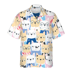 Funny French Bulldog Hawaiian Shirt - Hyperfavor