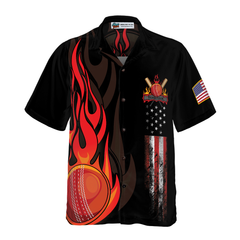 Cricket Flame Hawaiian Shirt - Hyperfavor