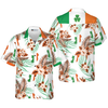 Irish People Proud Ireland Shamrock Hawaiian Shirt - Hyperfavor