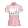Pink Golfbeat Leopard Golf Short Sleeve Women Polo Shirt - Hyperfavor