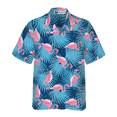Flamingo 01 Hawaiian Shirt - Hyperfavor