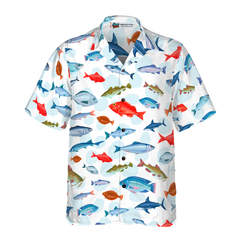 Fish Pattern v2 Hawaiian Shirt - Hyperfavor