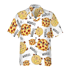 Woofles Pizza And Cake Hawaiian Shirt - Hyperfavor
