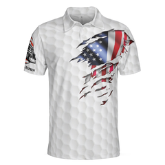 GE Golf American Flag Polo Shirt - Hyperfavor