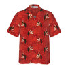 Flamenco Seamless Pattern Hawaiian Shirt - Hyperfavor