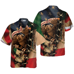 Mexican By The Grace Of God Hawaiian Shirt - Hyperfavor